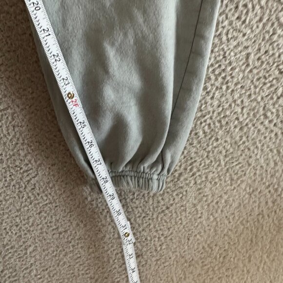 Snax Sweatpants Large Blue Drawstring Waist Cotton Fleece Peru - Picture 4 of 13